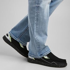 Hey Dude, Wally Storm, Black Neon, Mens Size 11, Rare